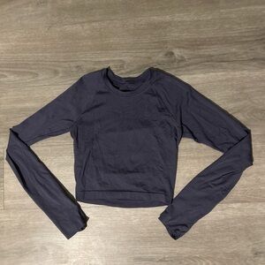 lululemon athletica Dark Blue Long Sleeve Top